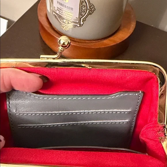 Dooney & Bourke Gray Clutch change purse wallet - Picture 12 of 16